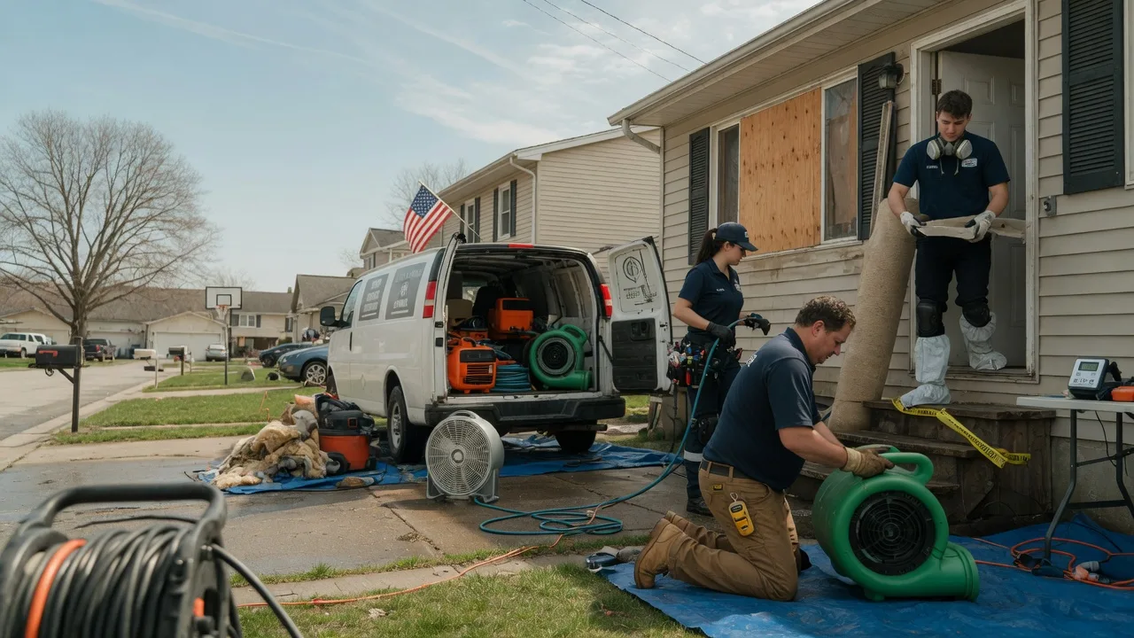 Water Damage Restoration in Martin, ND near me